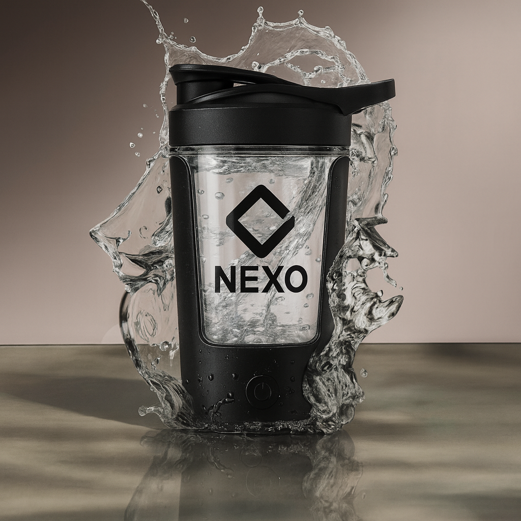NEXO Premium Electric Shaker Bottle